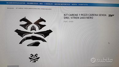 Carene complete motard Derbi - Aprilia 50cc