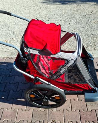 Rimorchio Bici e Passeggino Bimbi Bellelli B-Trave