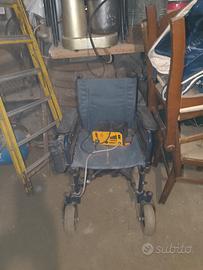 sedia elettrica girello e sedia x  disabili 