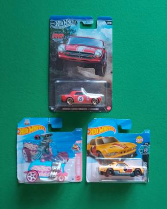 Lotto hotwheels nuove silver series sweet