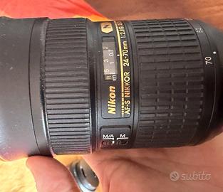 Nikon D850 e nikon 24-70