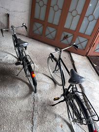 Bici epoca con freni a bacchetta