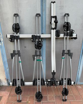 Portatutto originale Skoda con portabici Thule