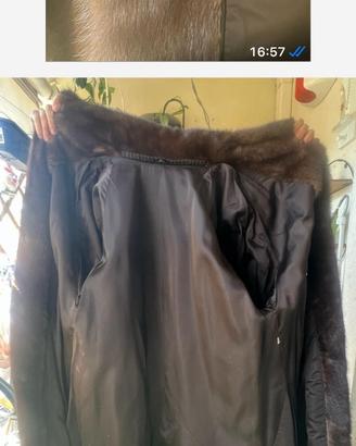 Cappotto pelliccia visone