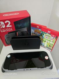 Switch 2 nuovo con scontrino per garanzia e giochi