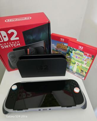 Switch 2 nuovo con scontrino per garanzia e giochi