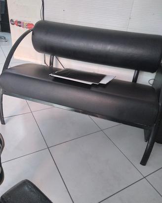 divano attesa per barbieri  parrucchiere