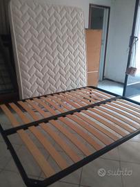 RETE MATRIMONIALE CON MATERASSO