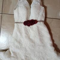 Abito da sposa in pizzo