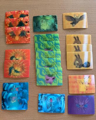 Lamincard Pokémon Sorpresa Kellog’s Serie Completa
