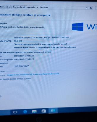 HP pc portatile 