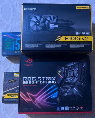 MoBo Rog+ i5 9400f+ 16 gb ram+ dissipatore