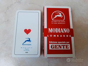 Mazzi di carte Dal Negro e altre