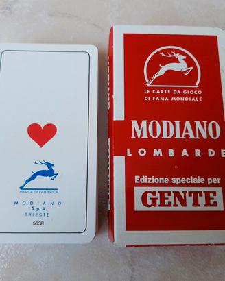 Vari Mazzi di carte Dal Negro e altri giochi