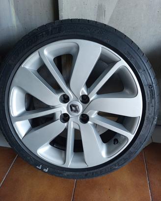 set cerchi e gomme 17x7 205/45 