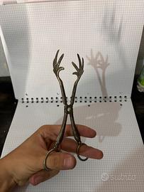 Pinza da ghiaccio vintage ad artiglio di uccello