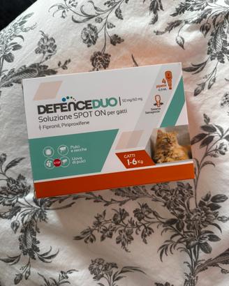Trattamento DefenceDuo Spot-on per gatti