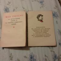 2 libretti di Mao Tsetung