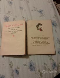 2 libretti di Mao Tsetung