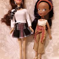 bambola scolare e bambola Bratz