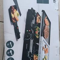 Piastra ghisa e pietra per cottura 