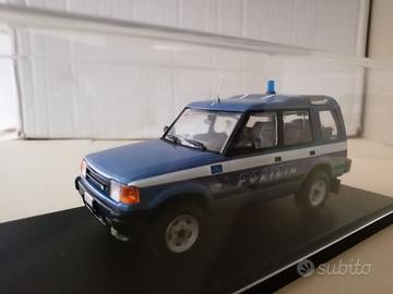 Modellino land rover discovery polizia