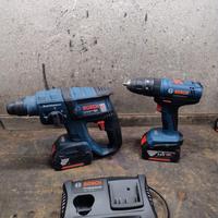 Bosch kit tassellatore avvitatore 18v 