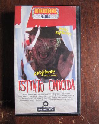 VHS Istinto Omicida Nightmare Horror Club