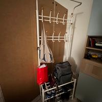 Stand Appendiabiti Attaccapanni con Scarpiera