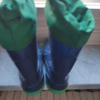 stivali gomma x la pioggia x bimbo taglia 28