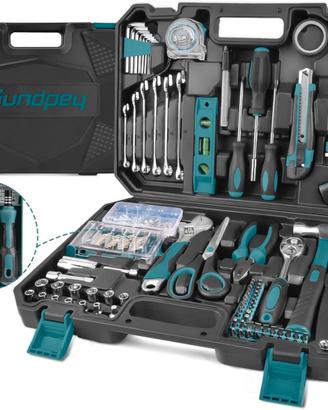 CASSETTA ATTREZZI COMPLETA 257 PCS SET DA LAVORO
