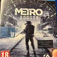 Metro Exodus ps4 nuovo #idearegalo