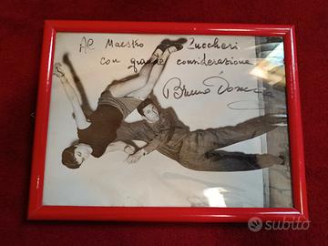 cornice con dedica al maestro luciano zuccheri 