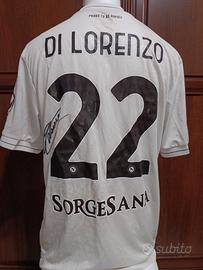 Maglia EA7 Napoli  Di Lorenzo n.22 autografata