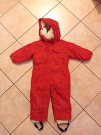 Tuta da sci Bambina 3/4 anni