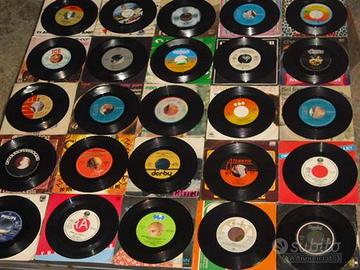 Dischi vinile 45 giri 7" vintage jukebox A-L