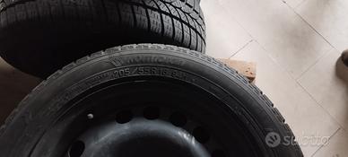 Gomme invernali con cerchi in ferro