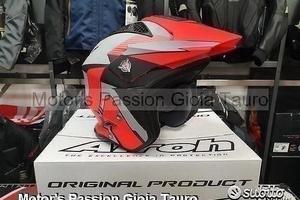 AIROH Casco Jet Trial TRR S - Pure - Orange Matt