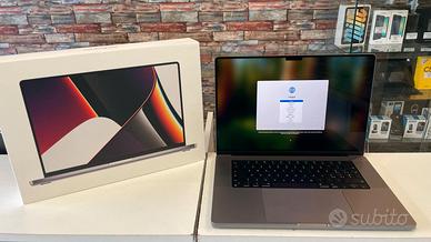 MACBOOK PRO 16" 2021 M1 PRO 16 GB RAM / 512 GB SSD