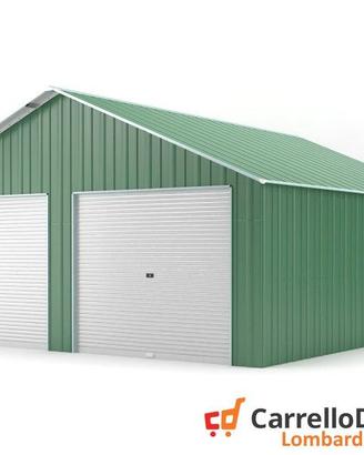 Box cantiere 666x724 due saracinesche verde