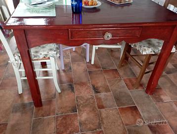 tavolo in legno antico/900/vintage