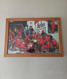 Quadro Formula 1 Ferrari René Arnoux 1983 Imola 
