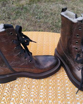 Stivaletti in pelle Brunello Cucinelli