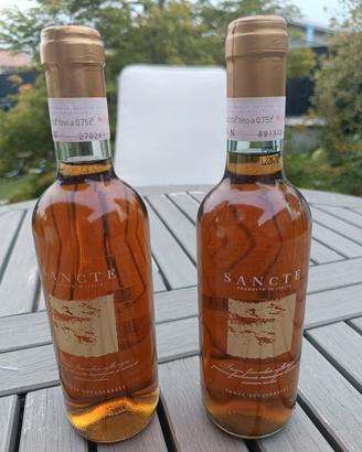 coppia bottiglie vino liquoroso Sante Bucciarelli