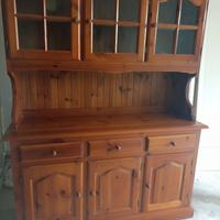 Cristalliera in pino massello