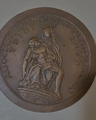 Medaglia bronzo associazione amici mercato Udine