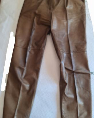 Pantaloni pelle 