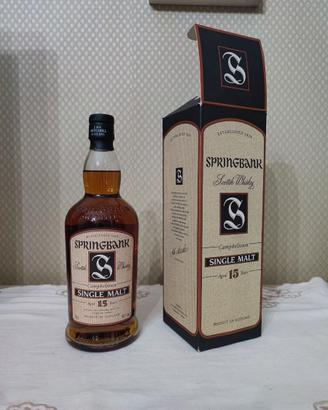 Whisky Springbank 15 years old 46% del 2002