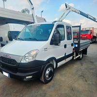 IVECO DAILY 50C15 DOPPIA CAB. CON GRU-2014