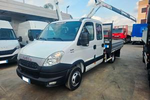 IVECO DAILY 50C15 DOPPIA CAB. CON GRU-2014